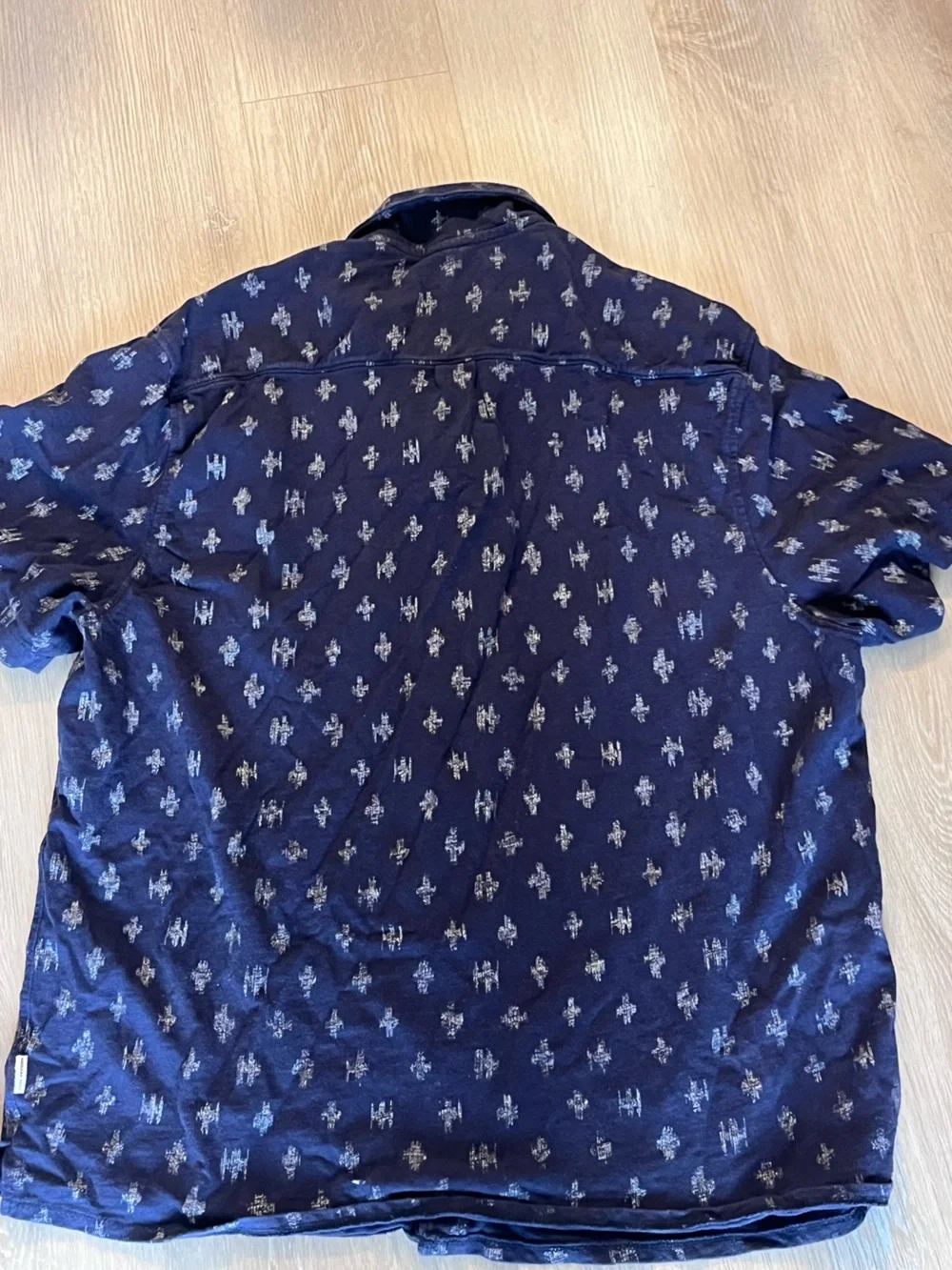 American Eagle Short Sleeve Button Up Shirt XXL